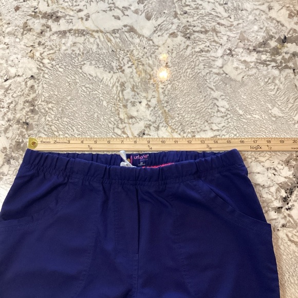 Urbane Scrub Pants Women's Size Medium Solid Blue - Picture 7 of 7